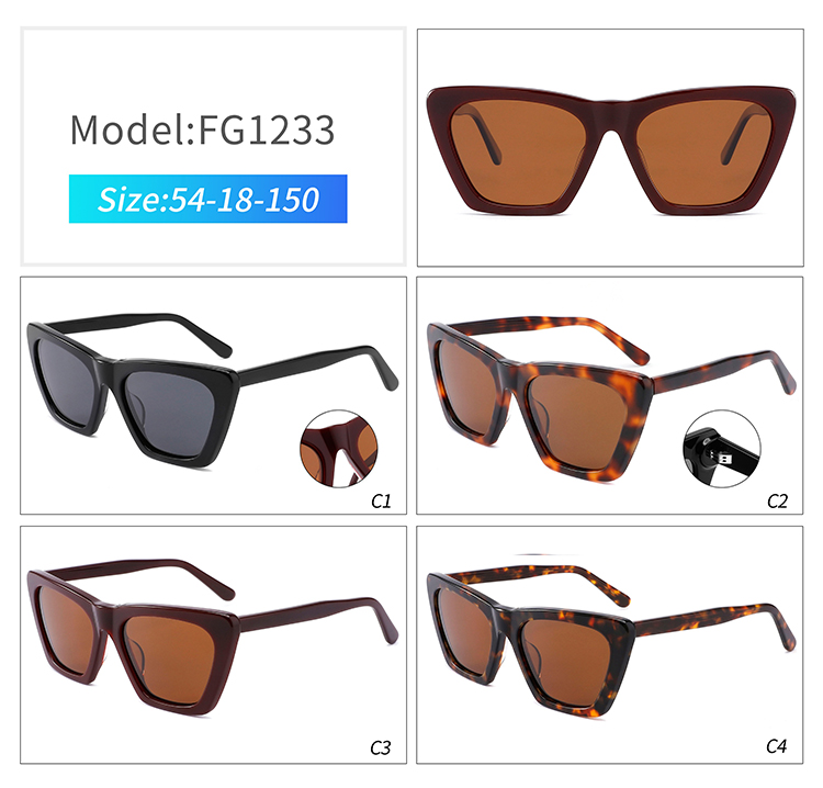 FG1233-ladies polarised sunglasses FG1233-gafas de sol polarizadas para mujer