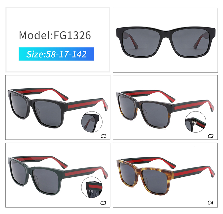 FG1326-vintage acetate glasses FG1326-gafas vintage de acetato