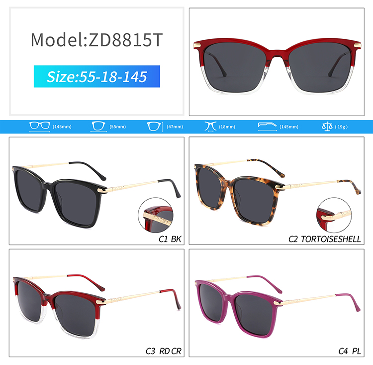 ZD8815-fashion sunglasses by bulk ZD8815-gafas de sol de moda al por mayor