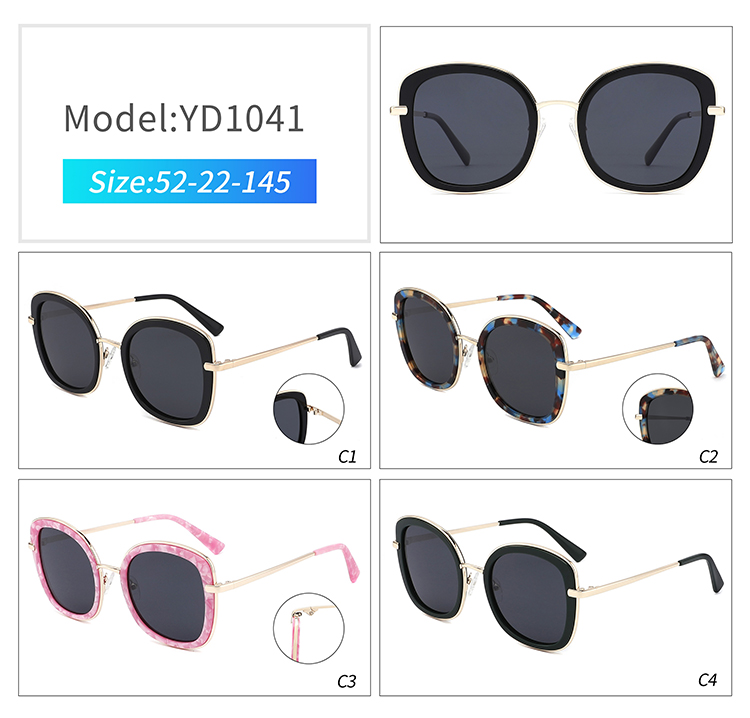 YD1041-women sunglasses high quality YD1041-gafas de sol para mujer de alta calidad.