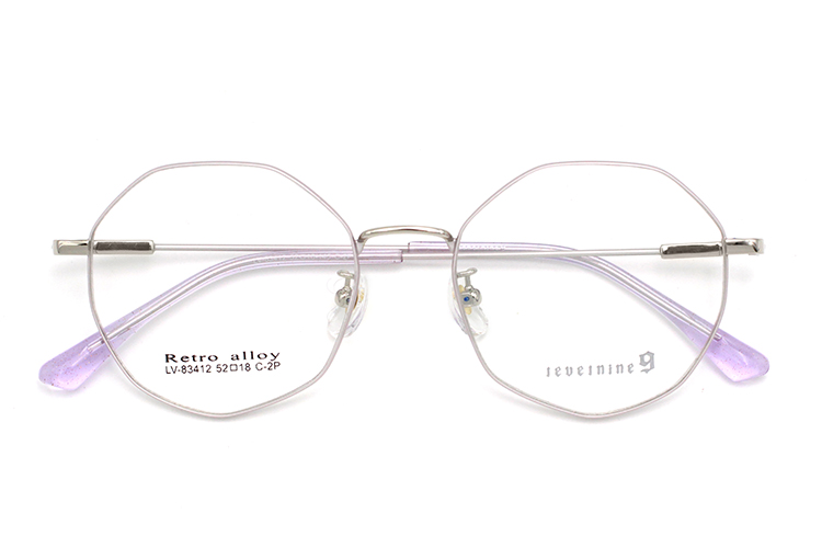 Gafas de metal - Púrpura