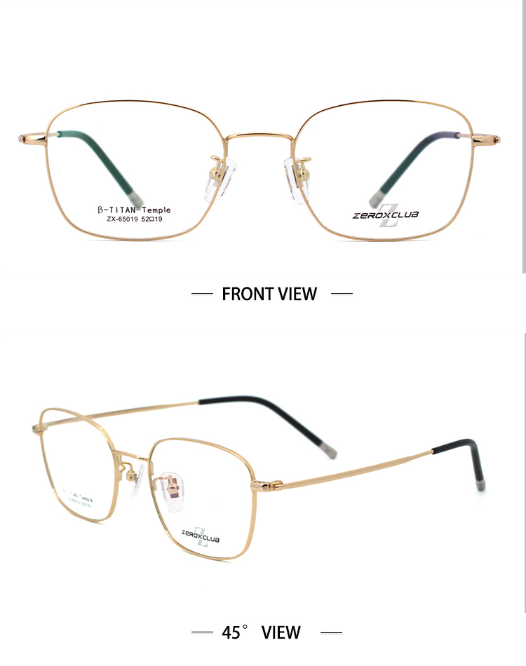 SKU-C1 Marco óptico de vidrio para ojos Marco óptico de