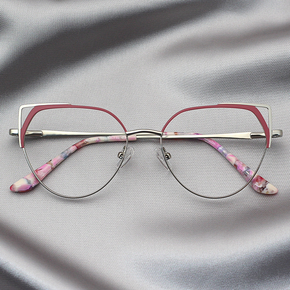 Gafas De Montura De Metal De Moda