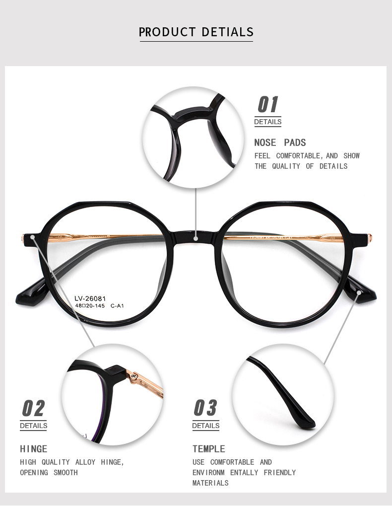 Gafas circulares redondas