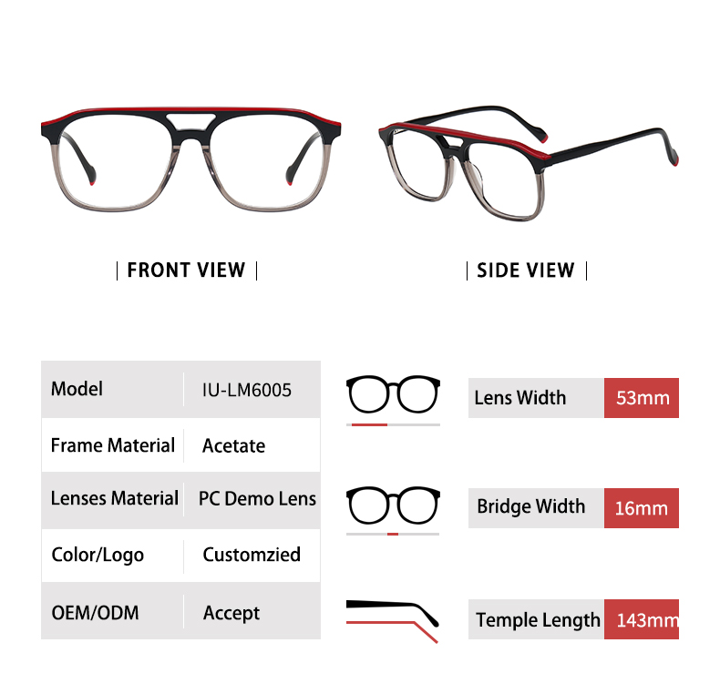 Marcos ópticos de aviador_detials