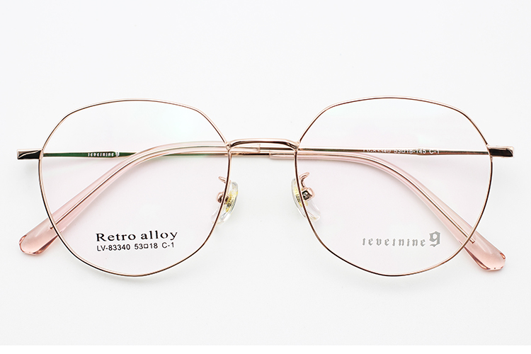 Anteojos de montura completa - Oro rosa