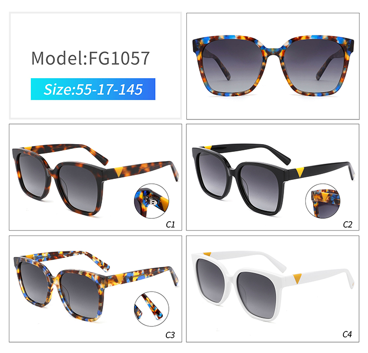 FG1057-acetate sunglasses FG1057-gafas de sol de acetato