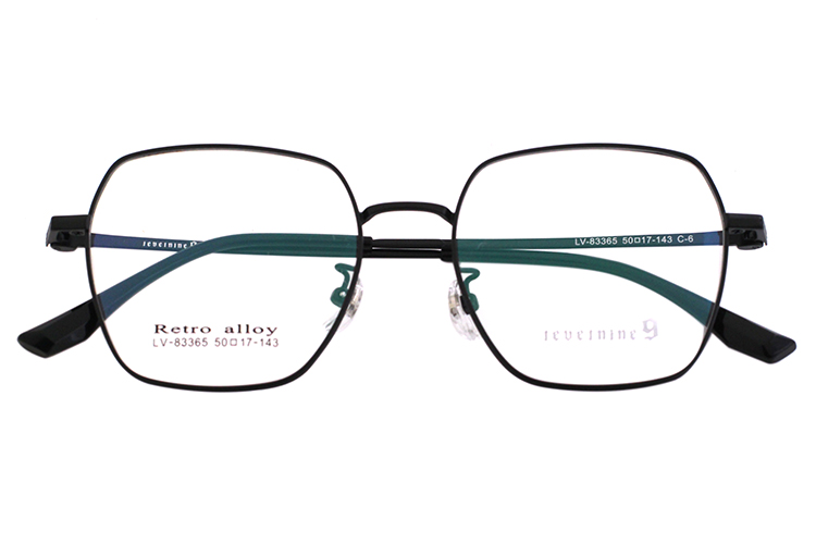 Marcos ópticos de tendencia - Negro