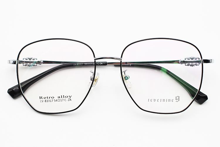 Gafas Hombre Metal - Negro