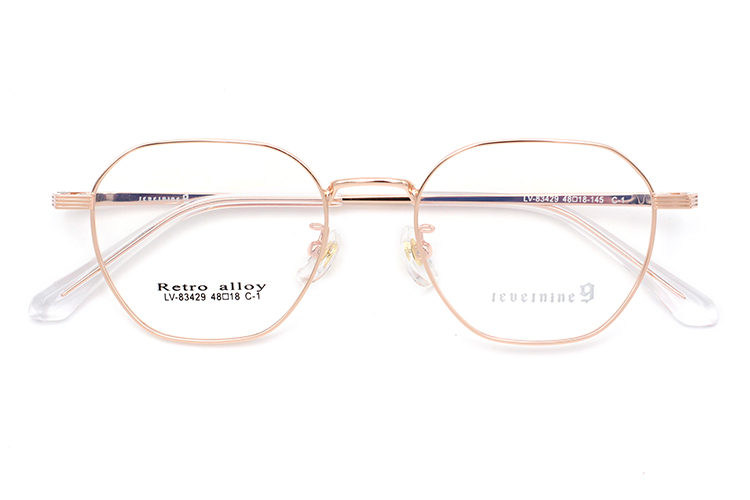 Monturas de metal para mujer - Dorado