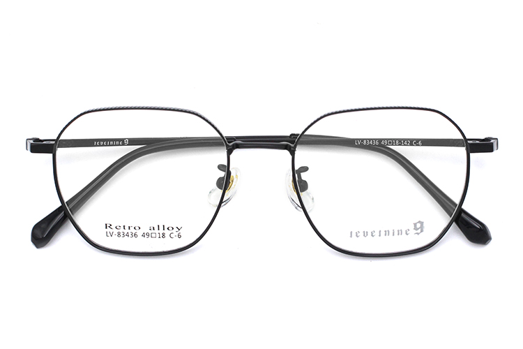 Marcos ópticos grandes - Negro