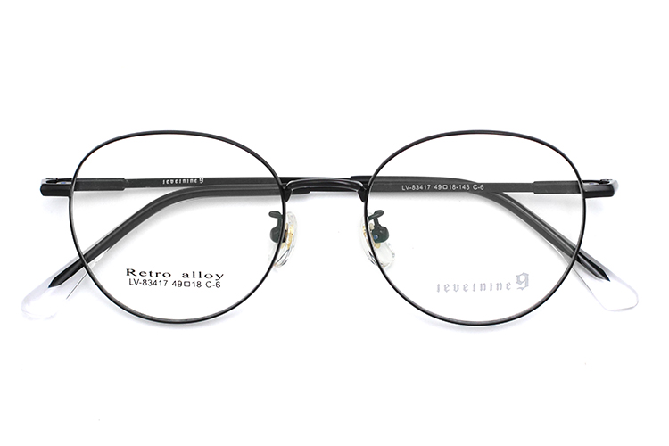 Monturas de ojos redondas - Negro