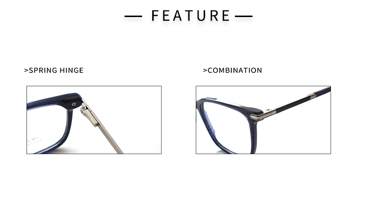 Monturas de anteojos estrechas: detalles