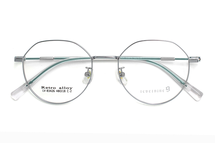 Marcos metálicos redondos - Plata