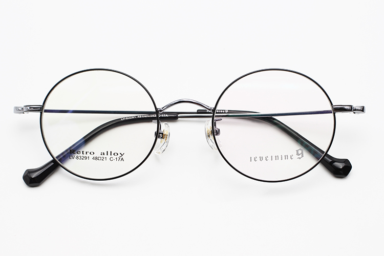 Gafas redondas con montura fina_C17A