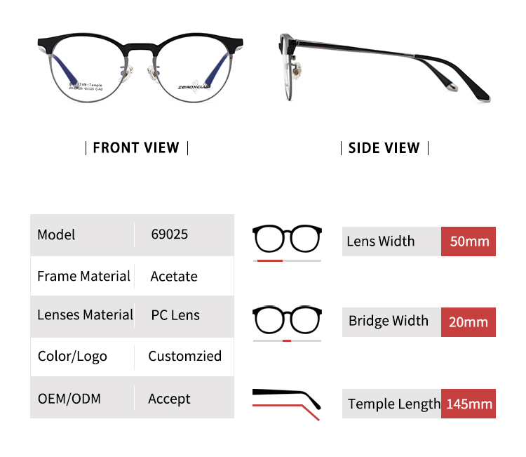 69025_01 Monturas de gafas con montura redonda_tamaño