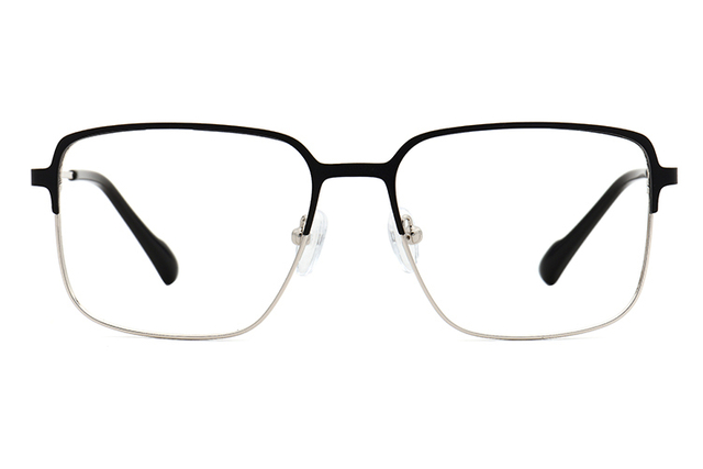 Las últimas monturas de gafas masculinas de metal ligero WX21012