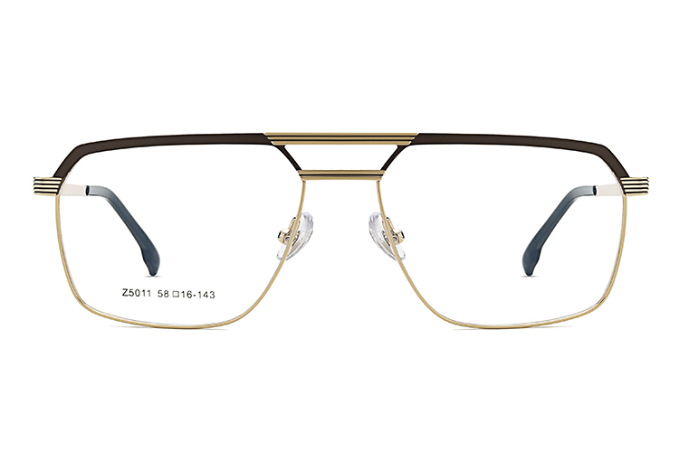 Monturas de gafas de metal al por mayor HT5011