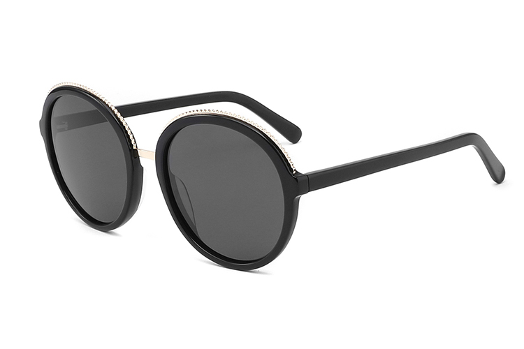 Gafas de sol de metal de acetato-YD1042T