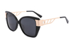 Gafas de sol de metal de acetato-YD1046T
