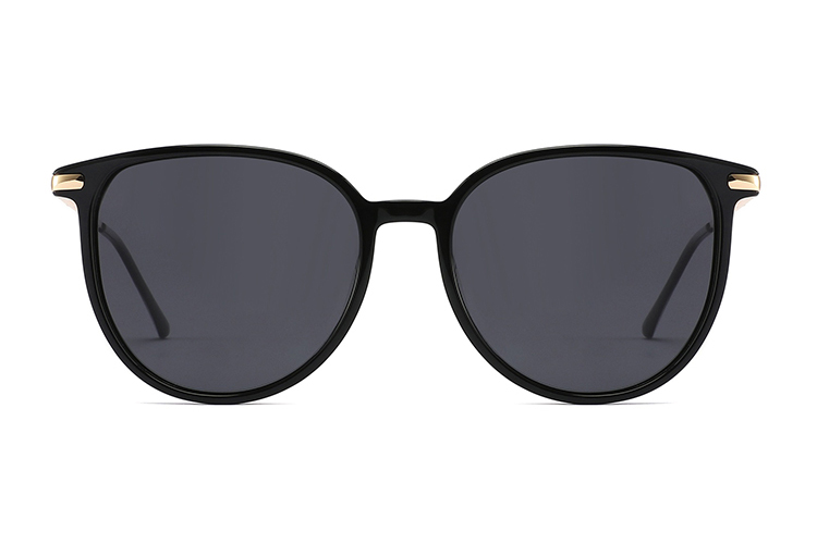 Gafas de sol de metal de acetato-ZD8816T