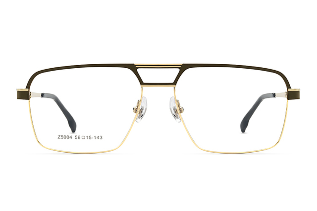 Venta al por mayor Marcos de gafas de metal HT5004