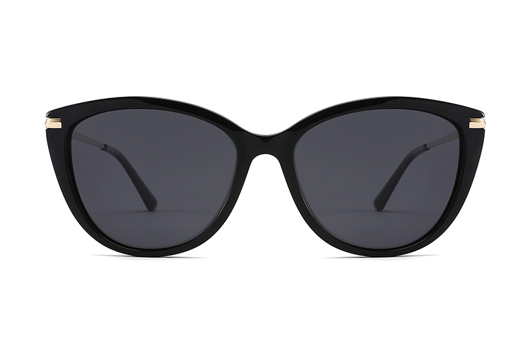 Gafas de sol de metal de acetato-ZD8826T