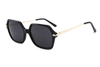 Gafas de sol de metal de acetato-ZD8828T