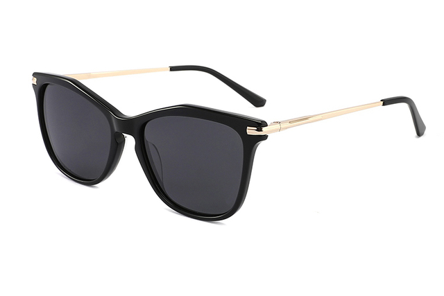 Gafas de sol de metal de acetato-ZD8830T