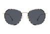 Gafas de sol de metal de acetato-FG1107T
