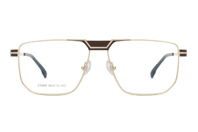 Venta al por mayor Marcos de gafas de metal HT5009