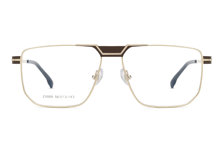 Venta al por mayor Marcos de gafas de metal HT5009