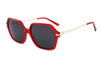 Gafas de sol de metal de acetato-ZD8828T