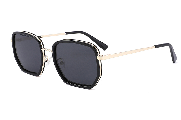 Gafas de sol de metal de acetato-YD1049T