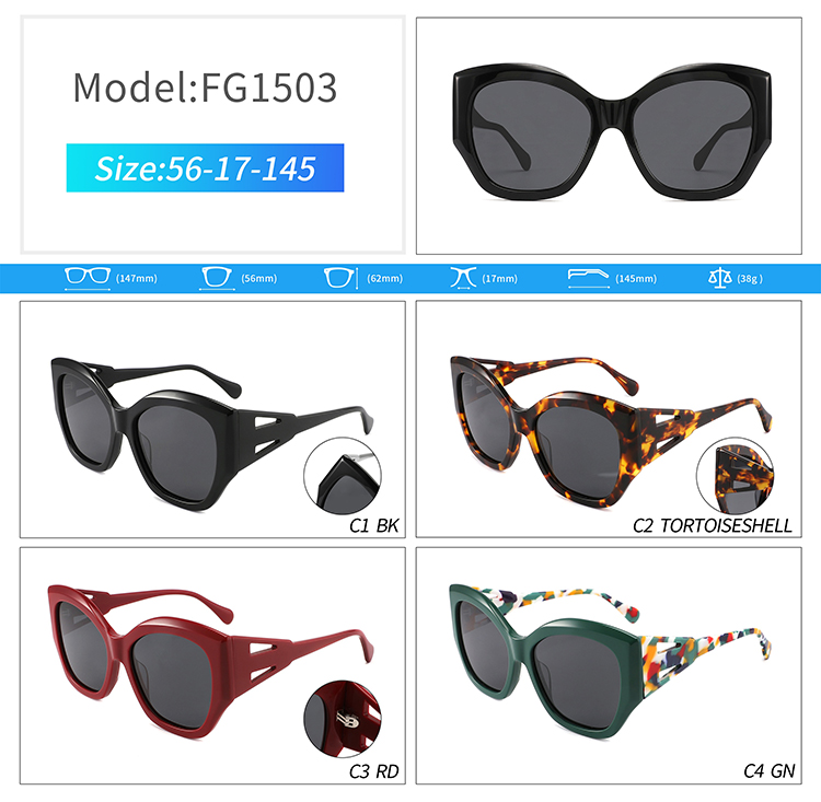 FG1503-gafas de sol de lujo para hombre.