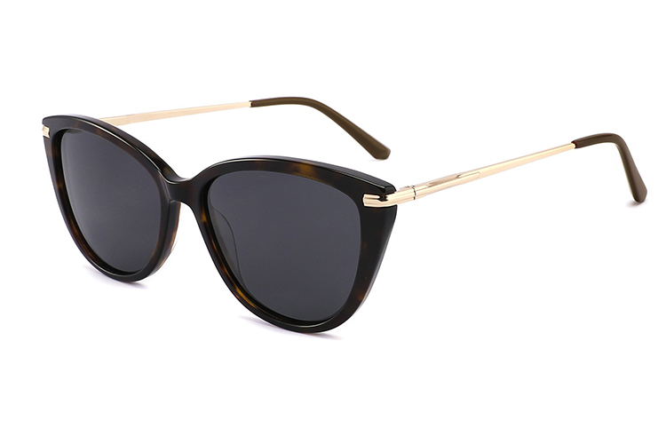 Gafas de sol de metal de acetato-ZD8826T