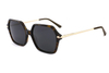 Gafas de sol de metal de acetato-ZD8828T