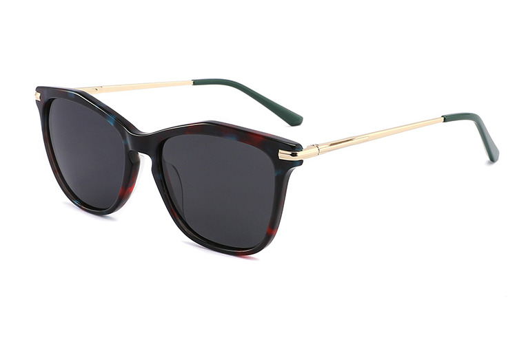 Gafas de sol de metal de acetato-ZD8830T