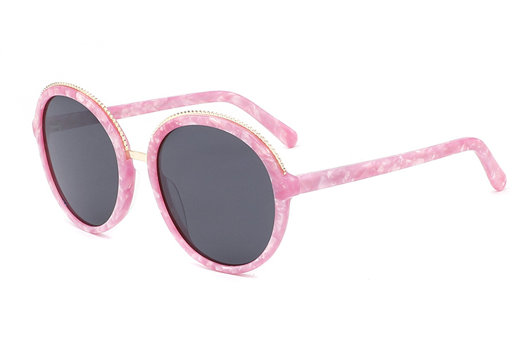 Gafas de sol de metal de acetato-YD1042T