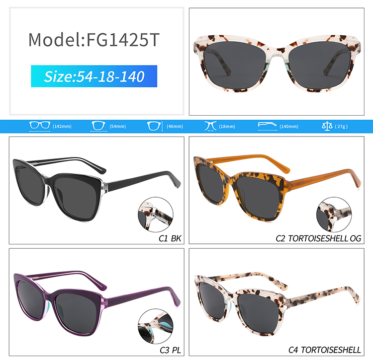 FG1425-venta al por mayor gafas de sol de dise&ntilde;o a granel
