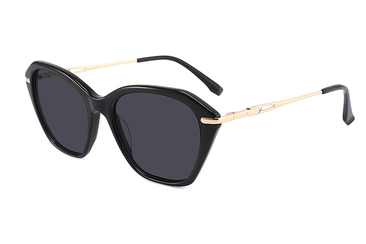 Gafas de sol de metal de acetato-ZD8812T