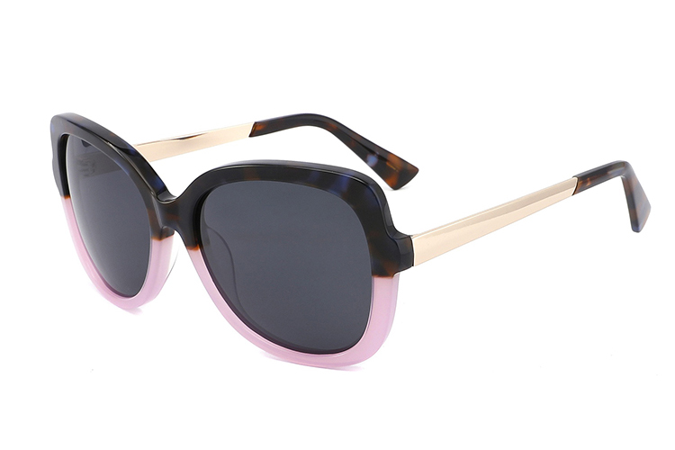 Gafas de sol de metal de acetato-YD1045T