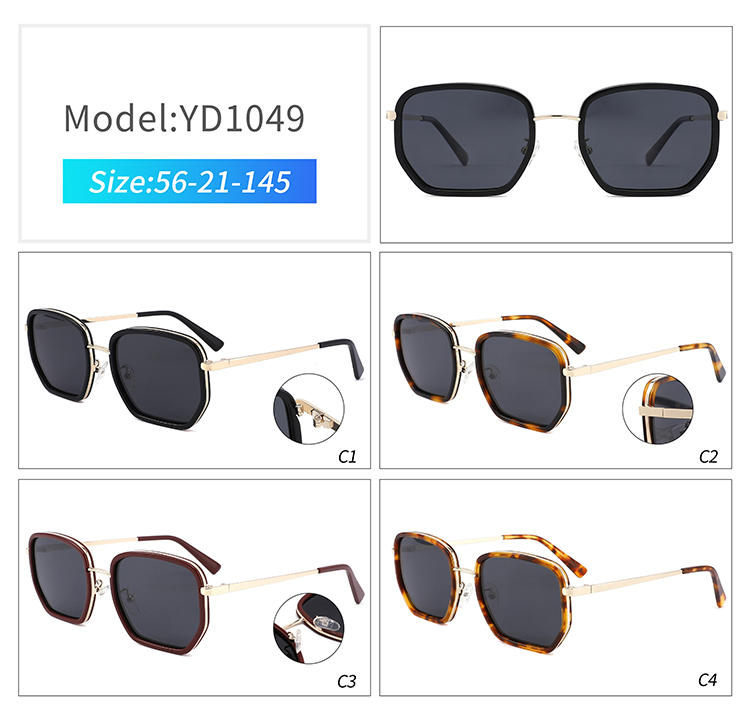 YD1049-gafas de sol polarizadas hombre