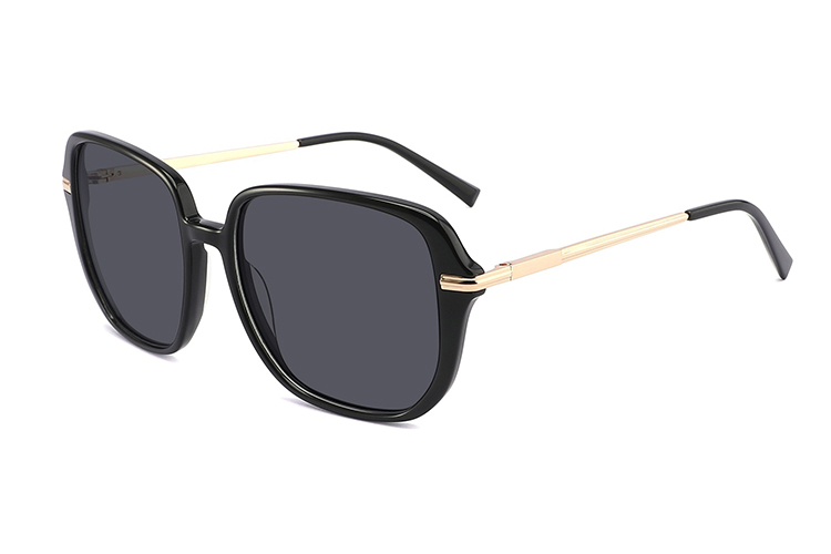 Gafas de sol de metal de acetato-ZD8820T