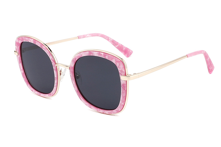 Gafas de sol de metal de acetato-YD1041T