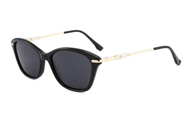 Gafas de sol de metal de acetato-ZD8811T