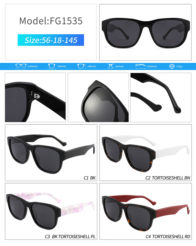 FG1535-gafas de sol de lujo personalizadas