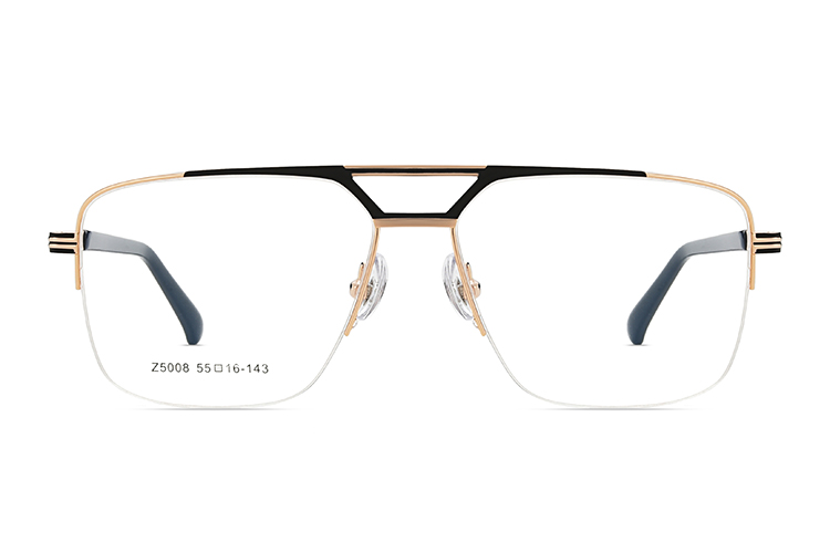 Montura de gafas de metal al por mayor HT5008