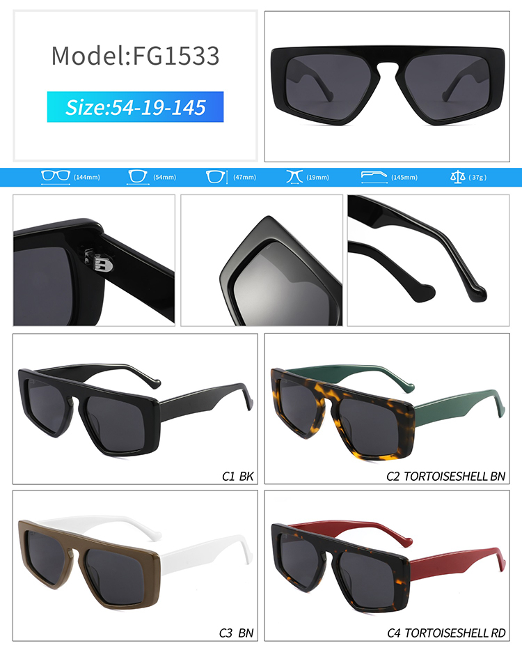 FG1533-gafas de sol retro vintage