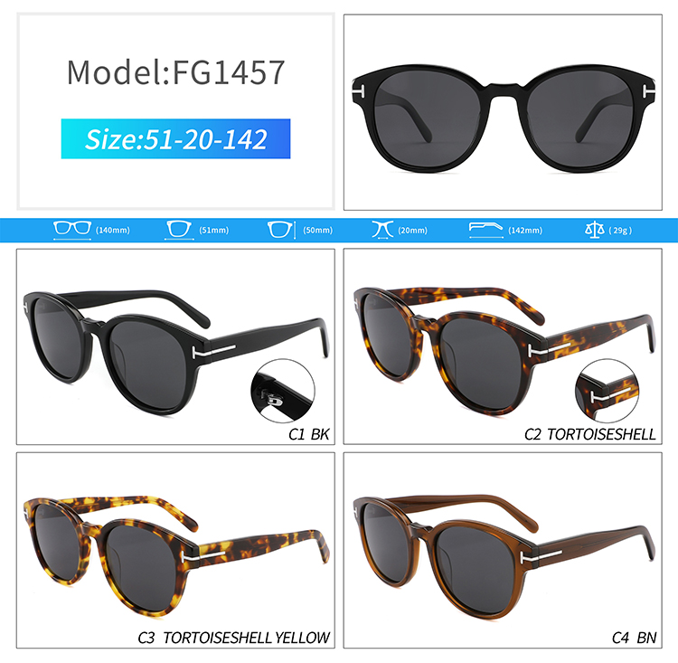 FG1457-gafas de sol de alta calidad para hombre.